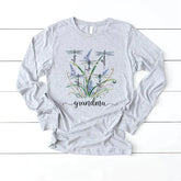Lofaris Personalized Weeds Dragonfly Grandma Kids Longsleeve